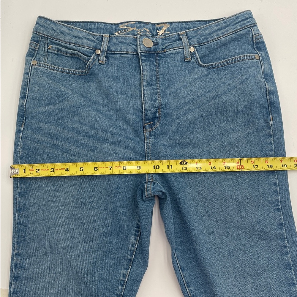 Seven7 Metro Ultra High Rise Skinny Jeans Size 12 - Picture 6 of 9